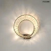 9W LED sieninis šviestuvas WAVE, chromo sp., 3000K