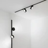 Pakabinamas šviestuvas Ideal Lux Magnetinis šviestuvas Ego Track Flat Single 09W 3000K On-Off Bk