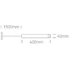 9W LED šviestuvas į magnetines sistemas MINI/MIDI/MAXI/P&P, juodas, 3000/4000K, 48V, 38°, DALI, 42130BL/B/V