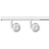 9W LED šviestuvas į magnetines sistemas SIX XS 48V SHORT DOUBLE, 23°, baltas, 3000K