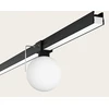 9W LED šviestuvas, montuojamas į ZAMBELIS bėgelį, juodos/baltos sp., 3200K, DALI, IP65, E501