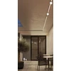 9W LED šviestuvas, montuojamas į ZAMBELIS bėgelį, juodos/baltos sp., 3200K, DALI, IP65, E501