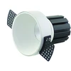 9W LED užglaistomas šviestuvas, baltas, 3000K, S096