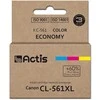 Actis KC-561 rašalas (Canon CL-561XL pakaitalas; Supreme; 18 ml; žydra, purpurinė, geltona). Spausdina 60 % daugiau nei OEM.