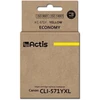 Actis Rašalo Kasetė - Canon CLI-571Y Geltona, 12 ml