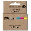Rašalo Kasetė - Actis KH-351R 21 ml Dažų Pagrindo Spalvota Pakeičiama Kasetė HP 351XL