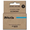 Rašalinė Kasetė - Actis KH-655CR Pakaitalas HP 655 CZ110AE Cyan 12 ml