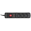Activejet COMBO 3GN 3M juodas elektros juostelė su laidu