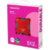 Ausinės ADATA SSD SD620 512GB, raudonas