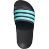 Adidas Adilette Aqua Slides vaikiškos šlepetės juodos ir mėlynos JS2497