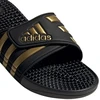 Adidas Adissage šlepetės, juodos ir auksinės