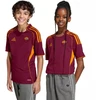 adidas AS Roma 25/26 namų bordo spalvos vaikiški marškinėliai JX2613