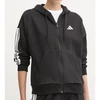 adidas Bazinės 3 juostelių su pilnu užtrauktuku džemperis su kapišonu W JE1283