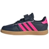adidas Breaknet Sleek tamsiai mėlyni ir rožiniai vaikiški bateliai JQ3060