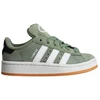 Adidas Campus 00s Sidabriškai žalia/Debesų balta vaikiški sportiniai bateliai - JP5509