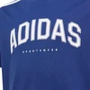 adidas Codes Kolegijos stiliaus grafiniai marškinėliai Tamsiai Mėlyni JL6138