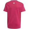 adidas Codes Kolegijos stiliaus grafiniai marškinėliai vaikams rožiniai KA9764