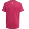 adidas Codes Kolegijos stiliaus grafiniai marškinėliai vaikams rožiniai KA9764