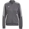 adidas Condivo 22 treniruočių striukė su užtrauktuku per visą ilgį W HD2280 sportinis megztinis