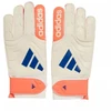 adidas Copa Glove Club futbolo vartininko pirštinės, baltos ir oranžinės JN5339