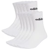 Adidas Cushioned Linear Crew kojinės, 10 porų, baltos, KF9091