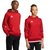 adidas Entrada 26 Bliuzonas su gobtuvu raudonas JZ6568