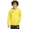 adidas Entrada 26 džemperis su užtrauktuku, geltonas, KH1777