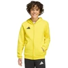 adidas Entrada 26 džemperis su užtrauktuku, geltonas, KH1777
