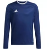 adidas Entrada 26 ilgomis rankovėmis marškinėliai tamsiai mėlyni KF5877