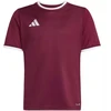 adidas Entrada 26 Jersey bordo vaikiški marškinėliai JZ2530