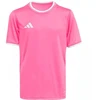 adidas Entrada 26 Jersey vaikiški marškinėliai rožiniai KE9846