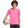 adidas Entrada 26 Jersey vaikiški marškinėliai rožiniai KE9846
