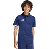 adidas Entrada 26 Polo vaikiški marškinėliai, tamsiai mėlynos, JZ6627