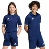 adidas Entrada 26 Polo vaikiški marškinėliai, tamsiai mėlynos, JZ6627