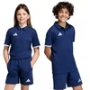 adidas Entrada 26 Polo vaikiški marškinėliai, tamsiai mėlynos, JZ6627