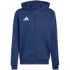 adidas Entrada 26 Vaikiškas džemperis su gobtuvu ir pilnu užtrauktuku Tamsiai mėlynos KH1784