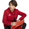 adidas Entrada 26 Vaikiškas džemperis su pilnu užtrauktuku Raudonas KH1781