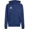 adidas Entrada 26 Vaikiškas džemperis su gobtuvu ir pilnu užtrauktuku Tamsiai mėlynos KH1784