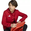 adidas Entrada 26 Vaikiškas džemperis su pilnu užtrauktuku Raudonas KH1781