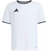 adidas Entrada 26 vaikiški marškinėliai balti ir juodi JZ2532