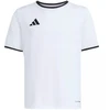 adidas Entrada 26 vaikiški marškinėliai balti ir juodi JZ2532