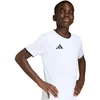 adidas Entrada 26 vaikiški marškinėliai balti ir juodi JZ2532