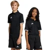adidas Entrada 26 vaikiški polo marškinėliai juodi JZ6629