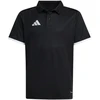 adidas Entrada 26 vaikiški polo marškinėliai juodi JZ6629