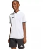 adidas Entrada 26 vaikiški polo marškinėliai balti JZ6624