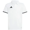 adidas Entrada 26 vaikiški polo marškinėliai balti JZ6624