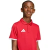 adidas Entrada 26 vaikiški raudoni Polo marškinėliai JZ6626