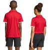 adidas Entrada 26 vaikiški raudoni Polo marškinėliai JZ6626
