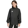 adidas Entrada 26 Visų oro sąlygų vaikiška striukė - Juoda JZ9104
