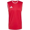 adidas Entrada 26 vyriški marškinėliai be rankovių, raudoni, KB3932